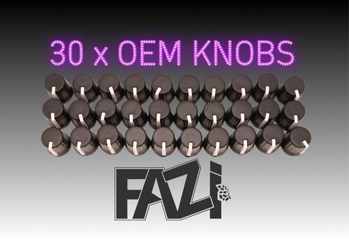 Black knobs oem - x, mxer