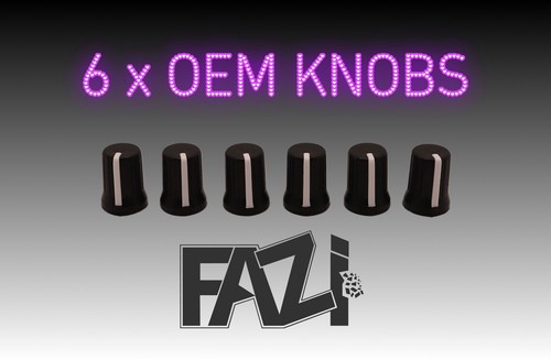 Black knobs oem - dj, mxer