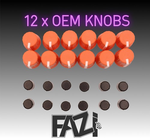 Orange oem knobs dj mxer - x,