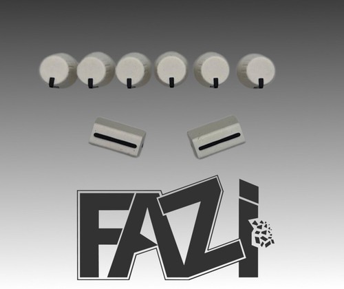 White knobs oem - knobs, 2fader