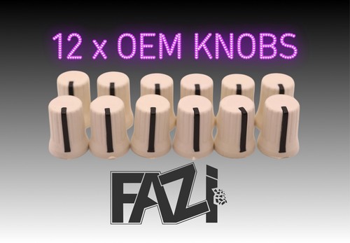 White oem knobs - 12, dj