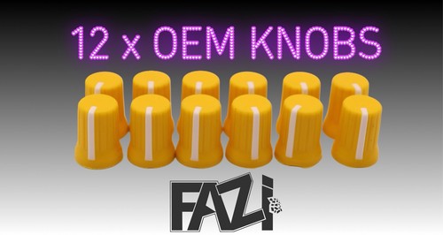 Yellow oem knobs dj - x,