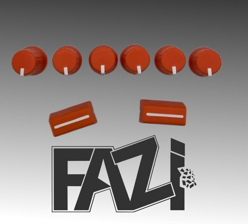 Orange knobs oem 2fader - knobs,