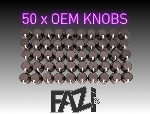 Black knobs oem dj mxer - 50,