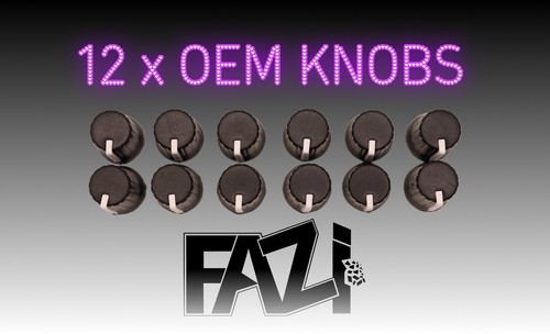 Black knobs oem dj - 12, mxer
